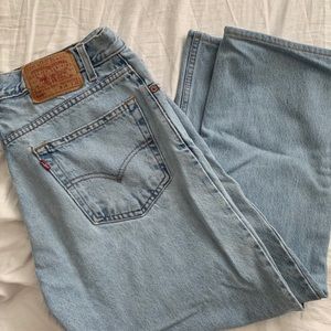 LEVI 505’s: regular fit straight leg jean